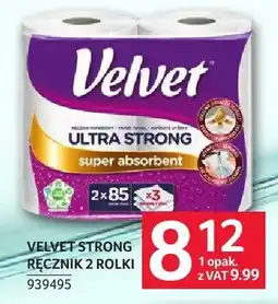 Selgros Ręcznik papierowy Velvet Strong 2 rolki oferta