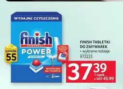Selgros Tabletki do zmywarek Finish oferta