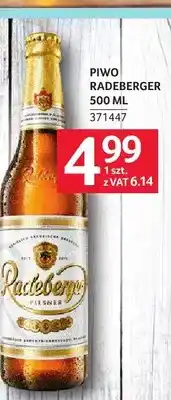 Selgros Piwo Radeberger Pilsner oferta