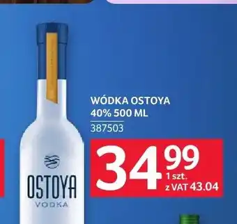 Selgros Wódka Ostoya 40% oferta