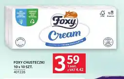 Selgros Chusteczki Foxy Cream oferta