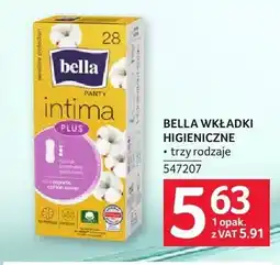 Selgros Wkładki higieniczne Bella oferta