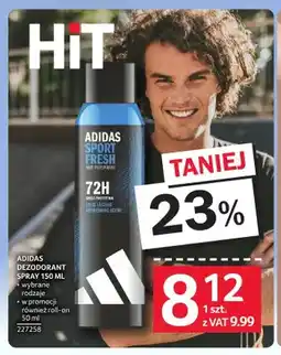 Selgros Dezodorant spray ADIDAS oferta
