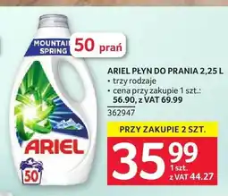Selgros Płyn do prania Ariel oferta