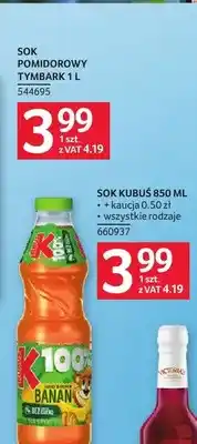 Selgros Sok Kubuś oferta