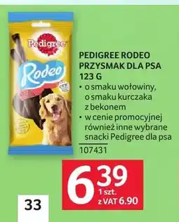 Selgros Przysmak dla psa Pedigree Rodeo o smaku wołowiny oferta