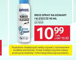 Selgros Spray na komary i kleszcze Bros oferta
