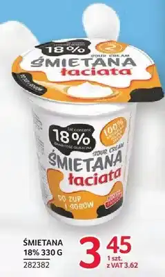 Selgros Śmietana 18% Łaciata oferta