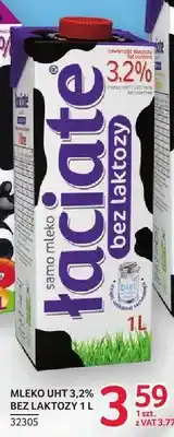 Selgros Mleko UHT 3,2% bez laktozy Łaciate oferta