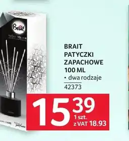 Selgros Patyczki zapachowe Brait oferta