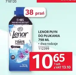 Selgros Płyn do płukania Lenor oferta