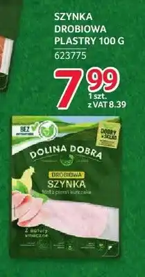 Selgros Szynka drobiowa w plastrach filet z piersi kurczaka Dolina Dobra oferta
