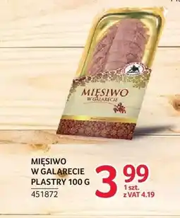 Selgros Mięsiwo w galarecie plastry ZMB Białystok oferta