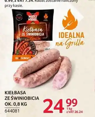 Selgros Kiełbasa ze świniobicia Madej Wróbel oferta