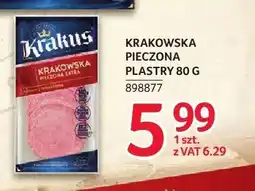 Selgros Krakowska pieczona plastry oferta
