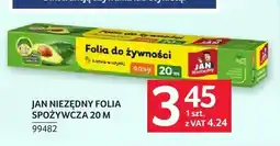 Selgros Folia spożywcza Jan Niezbędny 20m oferta