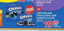 Selgros Lody OREO Mini Stick 6-pak oferta