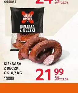Selgros Kiełbasa z beczki Madej Wróbel oferta