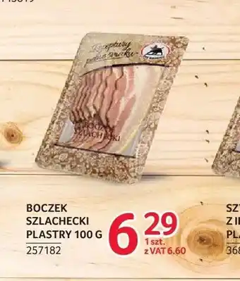 Selgros Boczek szlachecki plastry ZMB Białystok oferta
