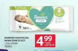 Selgros Chusteczki nawilżane Pampers oferta