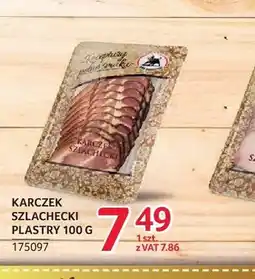 Selgros Karczek szlachecki plastry ZMB Białystok oferta