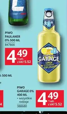 Selgros Piwo bezalkoholowe Garage 0% oferta