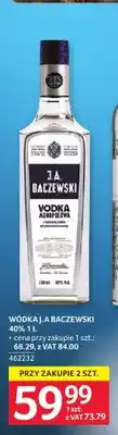 Selgros Wódka J.A Baczewski 40% oferta