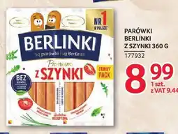 Selgros Parówki Berlinki z szynki oferta