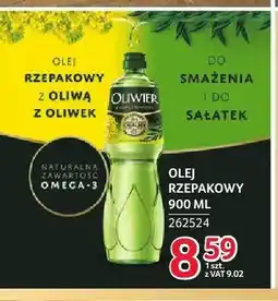 Selgros Olej rzepakowy z oliwą z oliwek Oliwier oferta