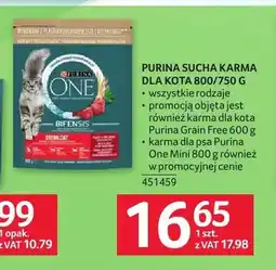 Selgros Sucha karma dla kota Purina oferta