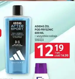Selgros Żel pod prysznic ADIDAS oferta