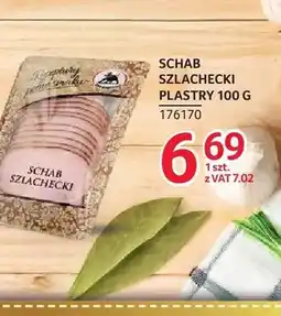 Selgros Schab szlachecki plastry ZMB Białystok oferta