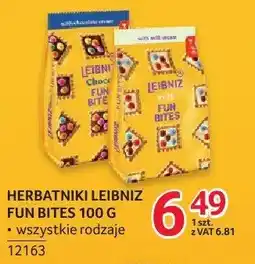 Selgros Herbatniki LEIBNIZ Fun Bites with chocolate cream oferta