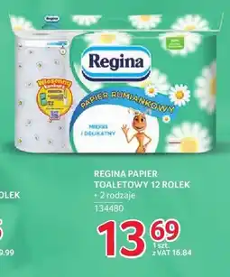 Selgros Papier toaletowy Regina 12-pak oferta