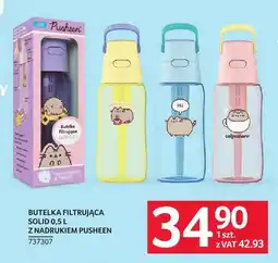 Selgros Pusheen Butelka filtrująca Solid oferta