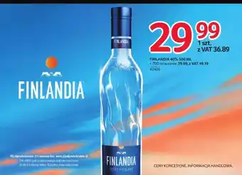 Selgros Wódka Finlandia 40% oferta