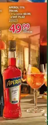 Selgros Likier Aperol 11% oferta