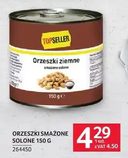Selgros Topseller Orzeszki ziemne smażone solone oferta