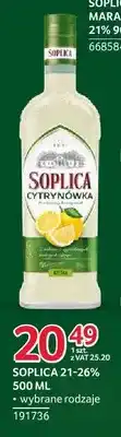 Selgros Likier Soplica Cytrynówka 21-26% oferta