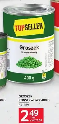 Selgros Topseller Groszek konserwowy oferta