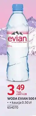 Selgros Woda Evian oferta