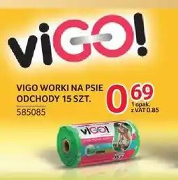Selgros Worki na psie odchody Vigo oferta