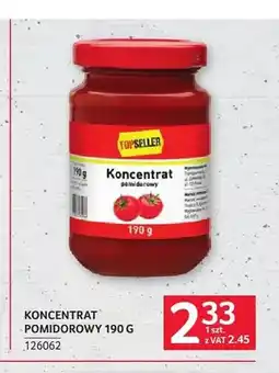 Selgros Topseller Koncentrat pomidorowy oferta