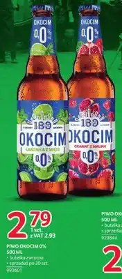 Selgros Piwo bezalkoholowe Okocim 0% Limonka z miętą oferta