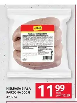 Selgros Topseller Kiełbasa biała parzona oferta