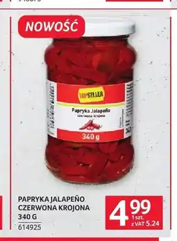 Selgros Topseller Papryka Jalapeño Czerwona krojona oferta