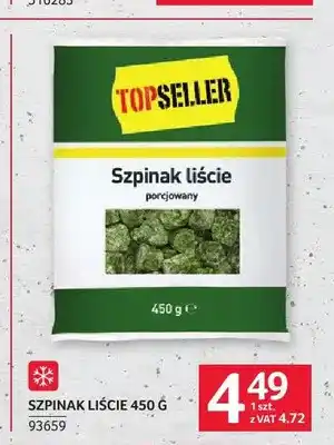 Selgros Topseller Szpinak liście oferta