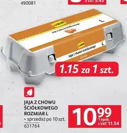 Selgros Topseller Jaja z chowu ściółkowego Rozmiar L oferta