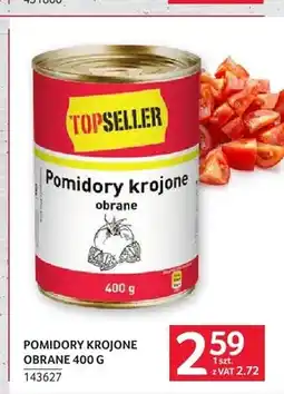 Selgros Topseller Pomidory krojone obrane oferta