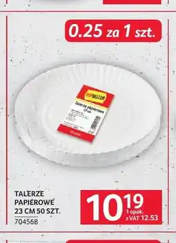 Selgros Topseller Talerze papierowe oferta
